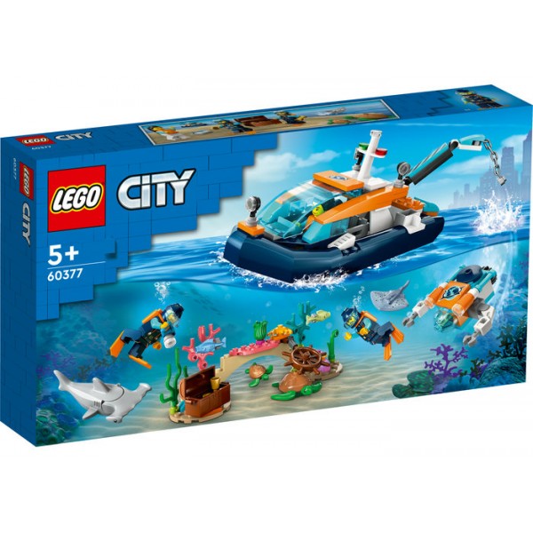 LEGO City Barca pentru scufundari