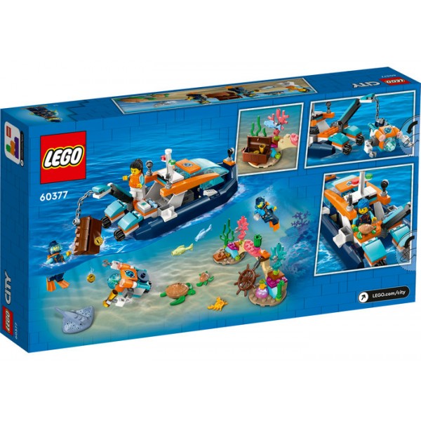 LEGO City Barca pentru scufundari