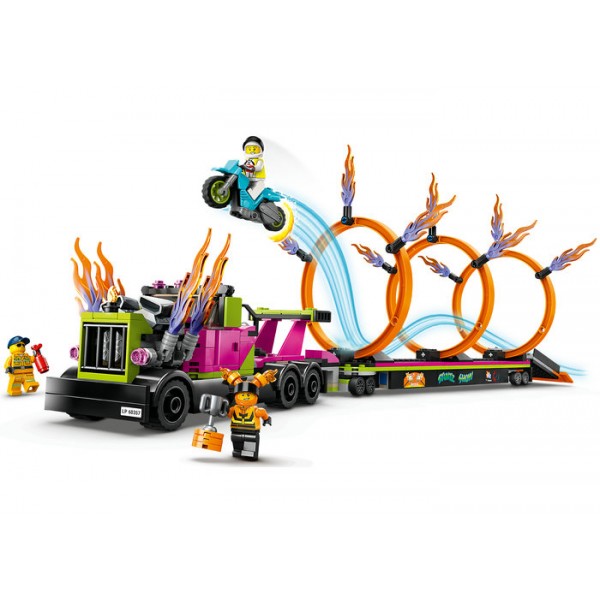 LEGO City Camion de cascadorii