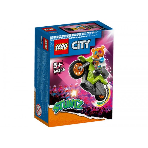 LEGO City Motocicleta cascadorului urs