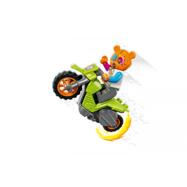 LEGO City Motocicleta cascadorului urs