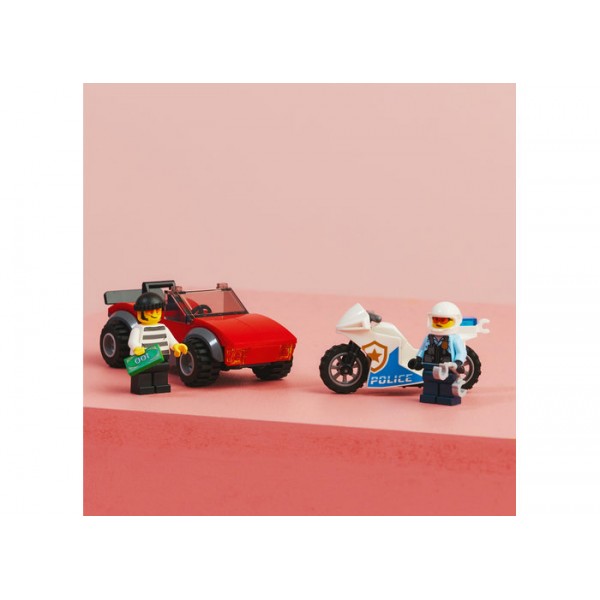 LEGO City Urmarire pe motocicleta