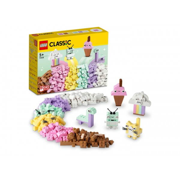 LEGO Classic Distractie creativa in culori pastel
