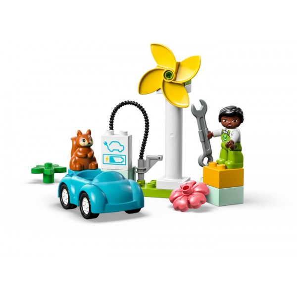 LEGO DUPLO Turbina eoliana si masina electrica
