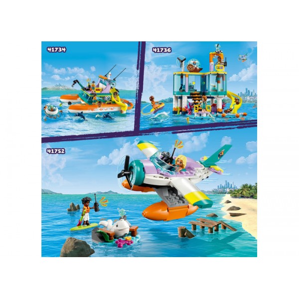LEGO Friends Avion de salvare pe mare