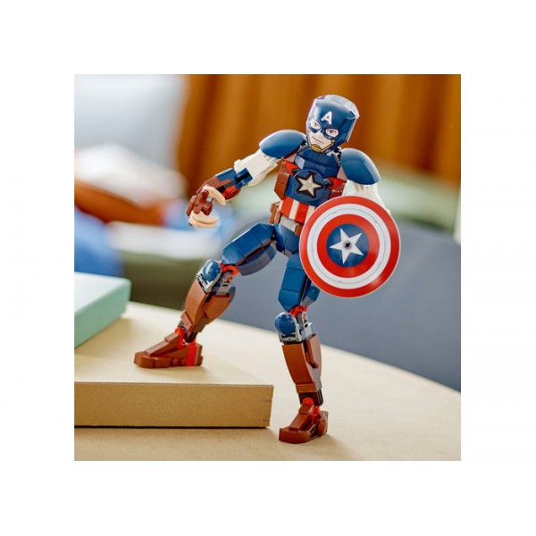 LEGO Marvel Super Heroes Figurina de constructie Captain America
