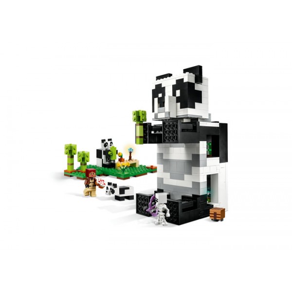LEGO Minecraft Adapostul ursilor panda