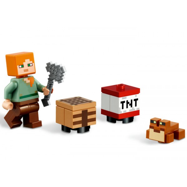 LEGO Minecraft Aventura din mlastina