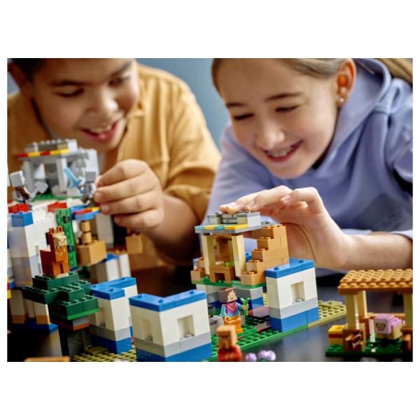 LEGO Minecraft Satul llamelor