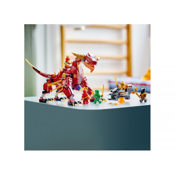 LEGO Ninjago Dragonul de lava
