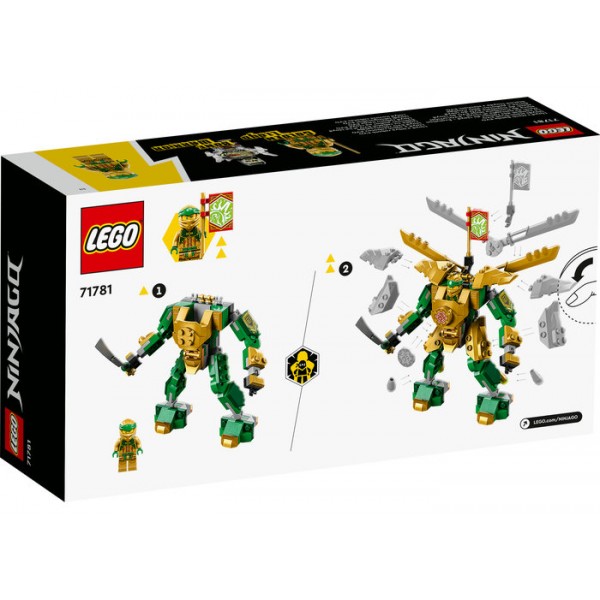 LEGO Ninjago Lupta cu robotul EVO al lui Lloyd