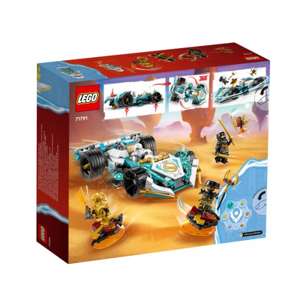 LEGO Ninjago Masina de curse Spinjitzu a lui Zane