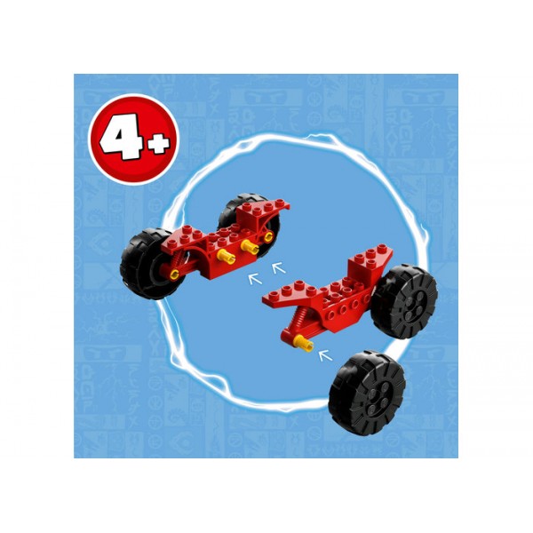 LEGO Ninjago Masina lui Kai si motocicleta lui Ras