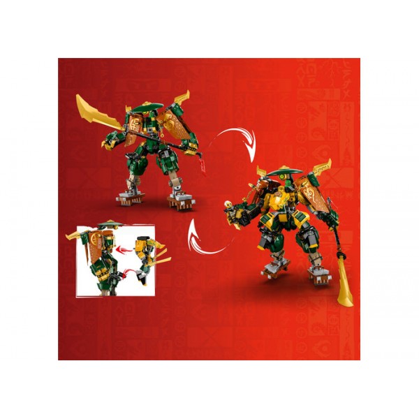 LEGO Ninjago Robotii lui Lloyd si Arin