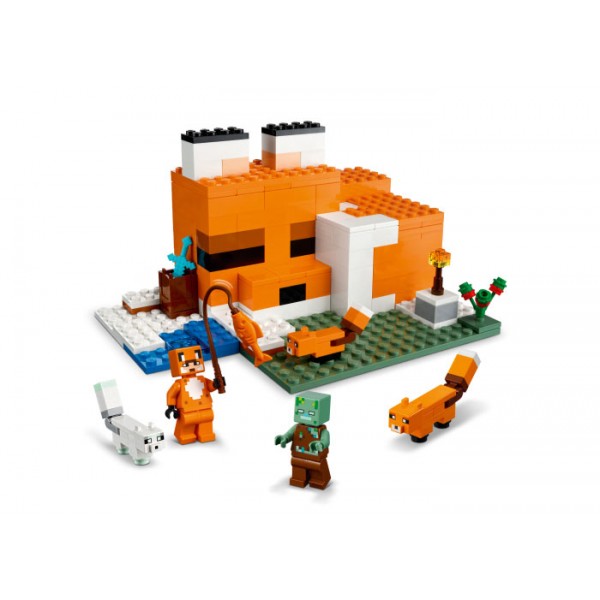 LEGO Minecraft Casa in forma de vulpe