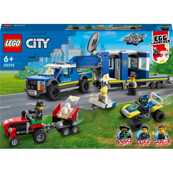 LEGO City Comandamentul mobil al politiei