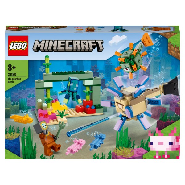 LEGO Minecraft Duelul cu Gardianul