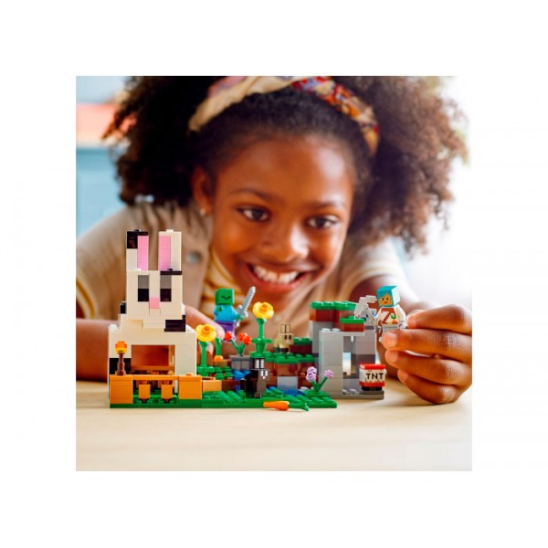 LEGO Minecraft Ferma cu iepuri