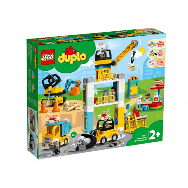 LEGO DUPLO Macara si Constructie  No. 10933