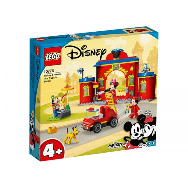 LEGO Disney Mickey si prietenii: Statia si camionul de pompieri