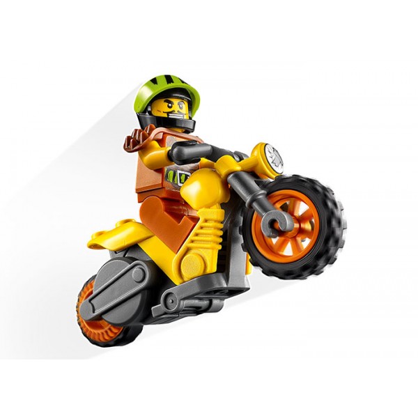 LEGO City Motocicleta de cascadorii cu impact