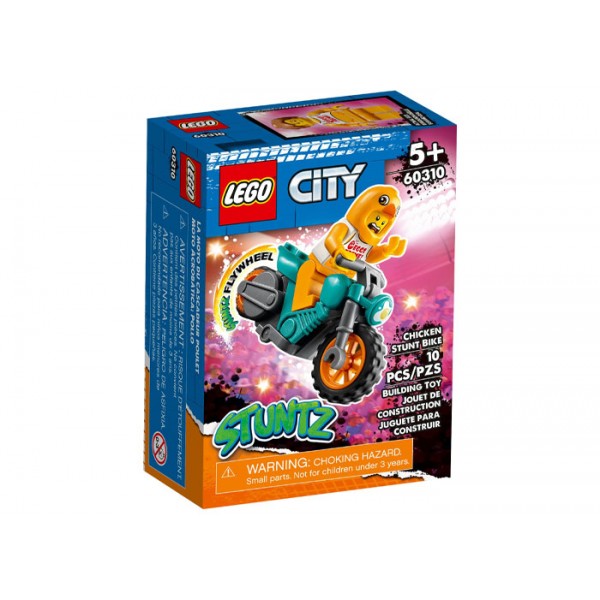 LEGO City Motocicleta de cascadorii Gaina