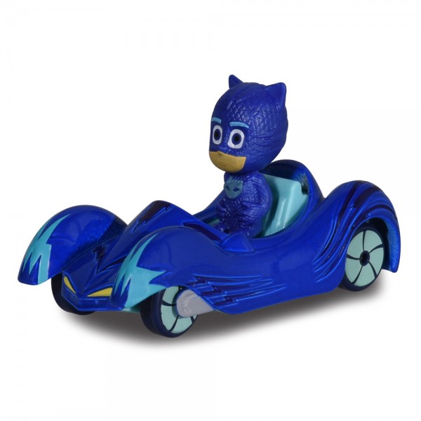 Masina Dickie Toys Eroi in Pijama Cat-Car cu figurina