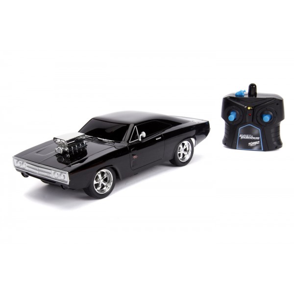 SET MASINUTE FAST AND FURIOUS RC TOYOTA SUPRA&DODGE CHARGER SRT SCARA 1:16