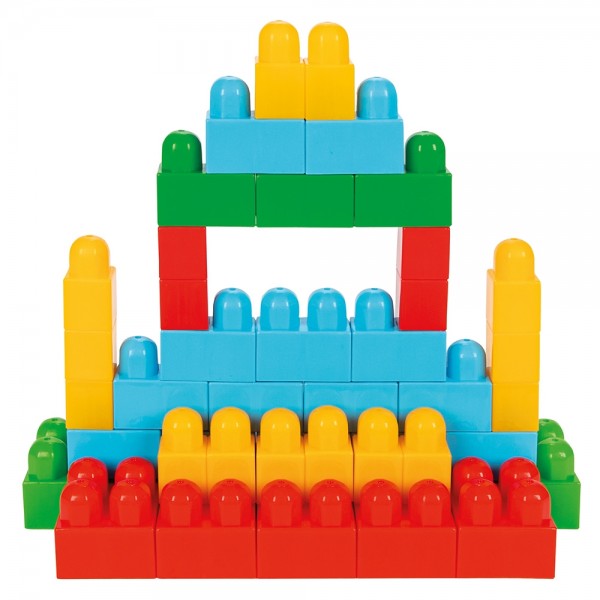 Jucarie Pilsan Cuburi de construit in cutie Super Blocks 95 piese